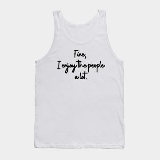 Stella Tennant Quote Tank Top